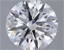 Natural Diamond 0.40 Carats, Round with Excellent Cut, E Color, VS2 Clarity and Certified by GIA