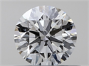 Natural Diamond 0.40 Carats, Round with Excellent Cut, H Color, VS1 Clarity and Certified by GIA