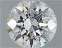 Natural Diamond 0.45 Carats, Round with Excellent Cut, F Color, VS2 Clarity and Certified by GIA