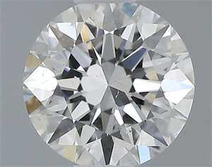 Picture of Natural Diamond 0.45 Carats, Round with Excellent Cut, F Color, VS2 Clarity and Certified by GIA