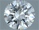 Natural Diamond 1.30 Carats, Round with Excellent Cut, F Color, IF Clarity and Certified by GIA