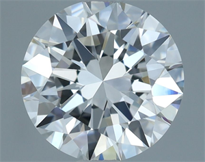 Picture of Natural Diamond 1.30 Carats, Round with Excellent Cut, F Color, IF Clarity and Certified by GIA