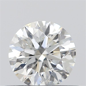 Picture of Natural Diamond 0.42 Carats, Round with Excellent Cut, G Color, SI2 Clarity and Certified by GIA