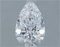 Natural Diamond 1.00 Carats, Pear with  Cut, D Color, VS1 Clarity and Certified by GIA