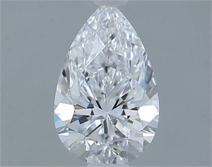 Picture of Natural Diamond 1.00 Carats, Pear with  Cut, D Color, VS1 Clarity and Certified by GIA