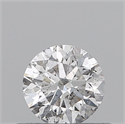 Natural Diamond 0.40 Carats, Round with Very Good Cut, E Color, I1 Clarity and Certified by IGI