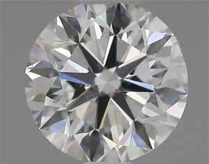 Picture of Natural Diamond 0.40 Carats, Round with Very Good Cut, G Color, SI1 Clarity and Certified by GIA