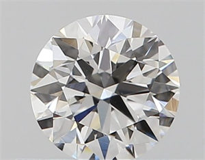 Picture of Natural Diamond 0.43 Carats, Round with Excellent Cut, E Color, VS2 Clarity and Certified by GIA