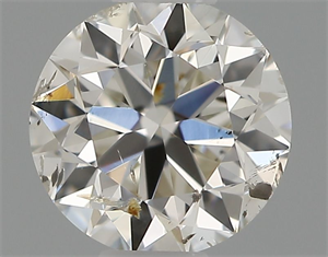 Picture of Natural Diamond 0.40 Carats, Round with Very Good Cut, H Color, SI2 Clarity and Certified by IGI