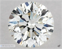 Natural Diamond 0.50 Carats, Round with Excellent Cut, J Color, VVS2 Clarity and Certified by GIA