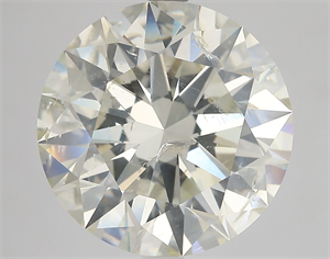 Picture of Natural Diamond 5.16 Carats, Round with Excellent Cut, K Color, SI2 Clarity and Certified by IGI