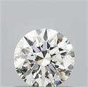 Natural Diamond 0.50 Carats, Round with Excellent Cut, I Color, VS1 Clarity and Certified by IGI