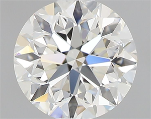 Picture of Natural Diamond 0.40 Carats, Round with Very Good Cut, I Color, VS1 Clarity and Certified by GIA