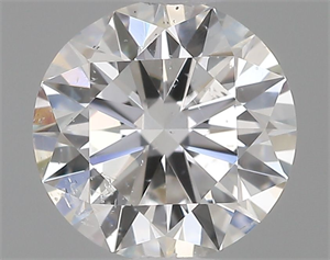 Picture of Natural Diamond 0.50 Carats, Round with Excellent Cut, E Color, I1 Clarity and Certified by GIA