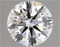 Natural Diamond 4.01 Carats, Round with Excellent Cut, G Color, VS2 Clarity and Certified by GIA