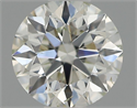 Natural Diamond 0.41 Carats, Round with Excellent Cut, I Color, SI1 Clarity and Certified by IGI