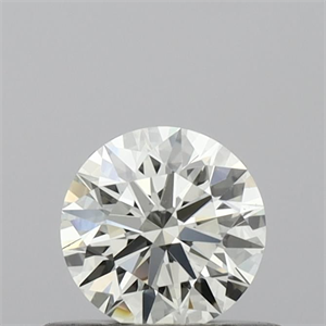 Picture of Natural Diamond 0.40 Carats, Round with Very Good Cut, K Color, VS2 Clarity and Certified by GIA