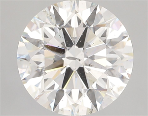 Picture of Natural Diamond 4.56 Carats, Round with Excellent Cut, F Color, SI2 Clarity and Certified by IGI