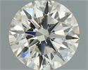 Natural Diamond 0.50 Carats, Round with Excellent Cut, K Color, VS1 Clarity and Certified by GIA