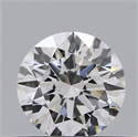 Natural Diamond 0.40 Carats, Round with Very Good Cut, D Color, VS2 Clarity and Certified by GIA