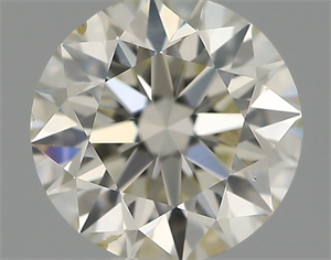 Picture of Natural Diamond 0.50 Carats, Round with Excellent Cut, I Color, SI1 Clarity and Certified by IGI