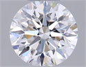 Natural Diamond 0.40 Carats, Round with Excellent Cut, D Color, SI1 Clarity and Certified by GIA