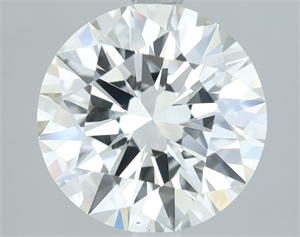 Picture of Natural Diamond 3.04 Carats, Round with Excellent Cut, H Color, VS2 Clarity and Certified by IGI