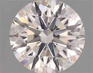 Picture of Natural Diamond 0.42 Carats, Round with Excellent Cut, H Color, SI1 Clarity and Certified by GIA