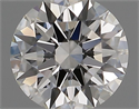 Natural Diamond 0.40 Carats, Round with Excellent Cut, H Color, VS2 Clarity and Certified by GIA