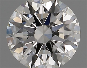 Picture of Natural Diamond 0.40 Carats, Round with Excellent Cut, H Color, VS2 Clarity and Certified by GIA