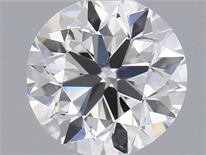 Picture of Natural Diamond 0.40 Carats, Round with Good Cut, E Color, VS2 Clarity and Certified by GIA