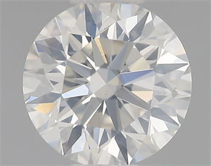 Picture of Natural Diamond 0.40 Carats, Round with Excellent Cut, I Color, SI2 Clarity and Certified by GIA