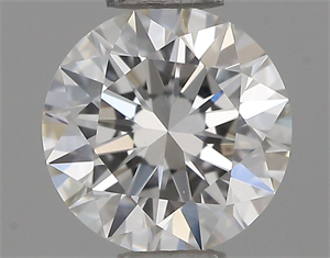 Picture of Natural Diamond 0.43 Carats, Round with Excellent Cut, E Color, VVS2 Clarity and Certified by GIA