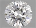 Natural Diamond 2.01 Carats, Round with Excellent Cut, E Color, SI2 Clarity and Certified by GIA