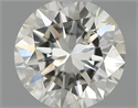 Natural Diamond 0.50 Carats, Round with Excellent Cut, H Color, SI2 Clarity and Certified by IGI