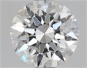 Natural Diamond 1.02 Carats, Round with Excellent Cut, D Color, IF Clarity and Certified by GIA