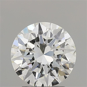 Picture of Natural Diamond 2.01 Carats, Round with Excellent Cut, I Color, VS1 Clarity and Certified by GIA