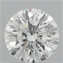 Natural Diamond 1.61 Carats, Round with Excellent Cut, E Color, VS1 Clarity and Certified by GIA