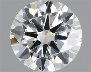 Picture of Natural Diamond 0.40 Carats, Round with Excellent Cut, I Color, VS1 Clarity and Certified by IGI