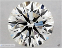 Natural Diamond 0.50 Carats, Round with Excellent Cut, I Color, SI1 Clarity and Certified by GIA