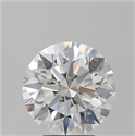 Natural Diamond 4.31 Carats, Round with Excellent Cut, E Color, VVS1 Clarity and Certified by GIA