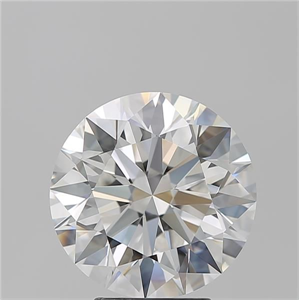 Picture of Natural Diamond 4.31 Carats, Round with Excellent Cut, E Color, VVS1 Clarity and Certified by GIA