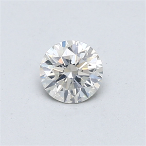 Picture of Natural Diamond 0.40 Carats, Round with Excellent Cut, I Color, SI2 Clarity and Certified by GIA