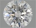 Natural Diamond 0.40 Carats, Round with Excellent Cut, J Color, SI1 Clarity and Certified by GIA