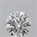 Natural Diamond 3.58 Carats, Round with Excellent Cut, H Color, SI2 Clarity and Certified by GIA