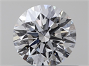 Natural Diamond 0.41 Carats, Round with Excellent Cut, D Color, SI1 Clarity and Certified by GIA