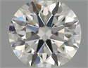 Natural Diamond 0.40 Carats, Round with Excellent Cut, G Color, VS2 Clarity and Certified by IGI