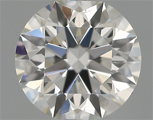 Picture of Natural Diamond 0.40 Carats, Round with Excellent Cut, G Color, VS2 Clarity and Certified by IGI