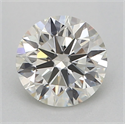 Natural Diamond 0.40 Carats, Round with Excellent Cut, J Color, VS1 Clarity and Certified by GIA