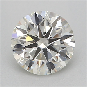 Picture of Natural Diamond 0.40 Carats, Round with Excellent Cut, J Color, VS1 Clarity and Certified by GIA